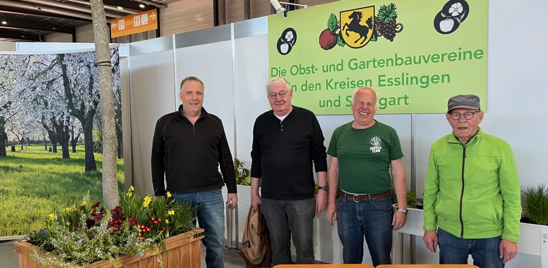 OGV unterstützte bei der Messe Haus + Garten